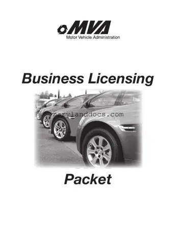 Fill a Valid Maryland Application Vehicle Template
